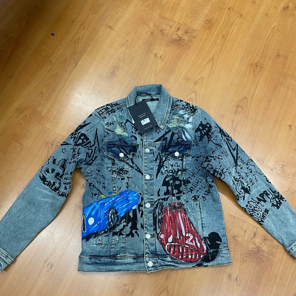 Embellish Men denim jacket